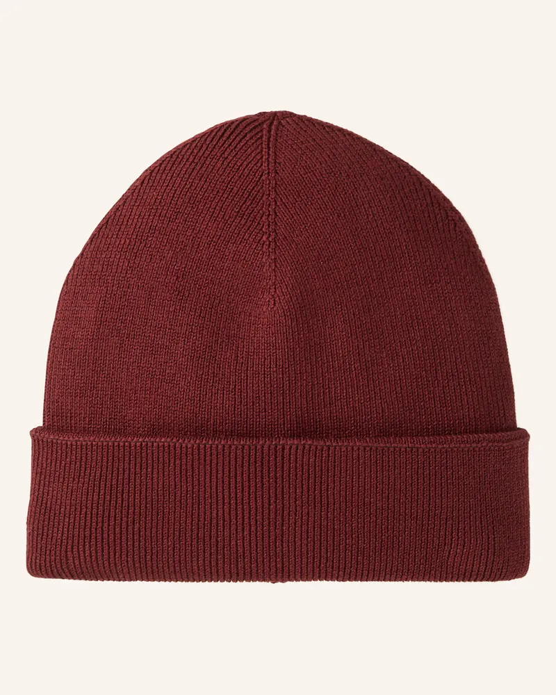 Strellson Mütze rot Dunkelrot