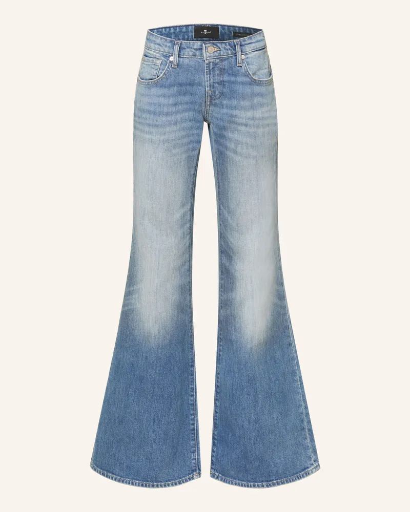 7 for all mankind Flared Jeans blau 3by