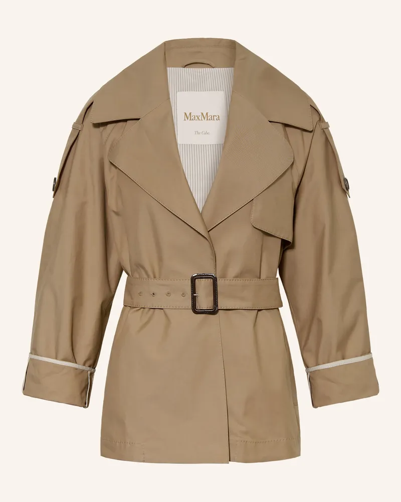 Max Mara Trench-Jacke Clara braun Beige