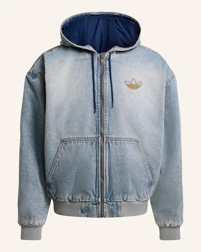 adidas Jeansjacke blau Inddnm