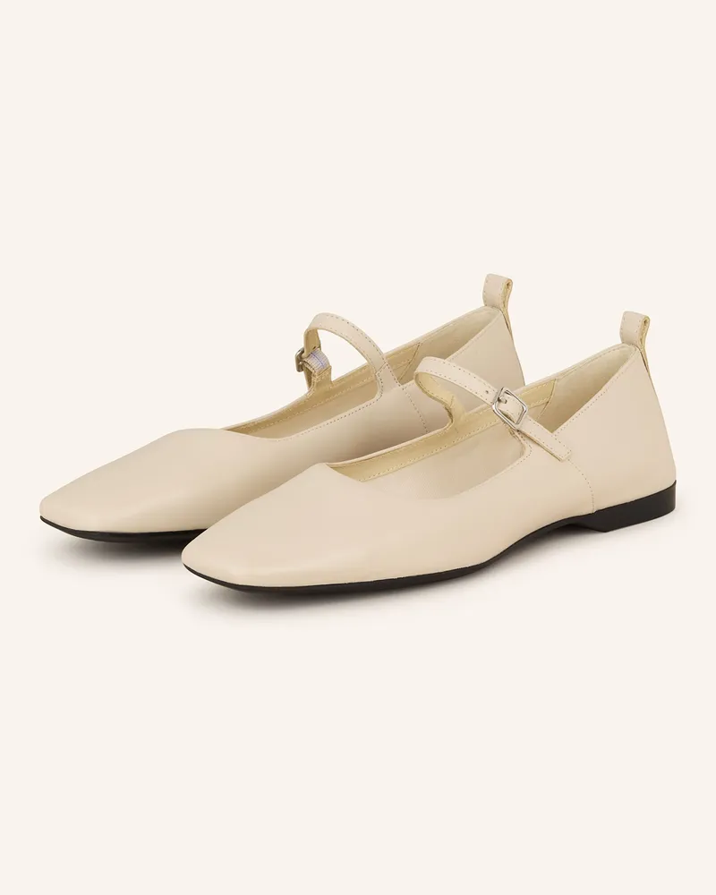 Vagabond Mary-Jane-Ballerinas DELIA Creme