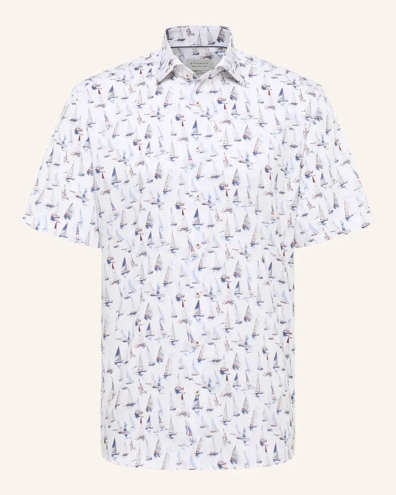 Eterna Kurzarm-Hemd MODERN FIT Blau