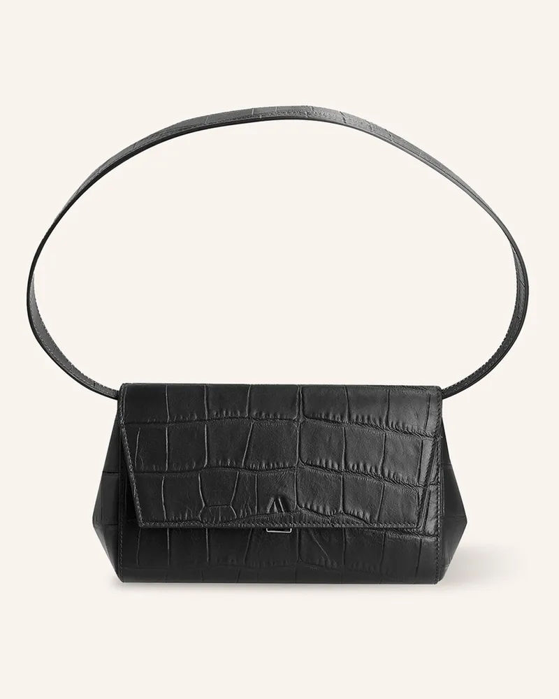 KAAI Umhängetasche Ikon Clutch schwarz Schwarz
