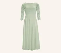 Cocktailkleid mit Spitzenbesatz