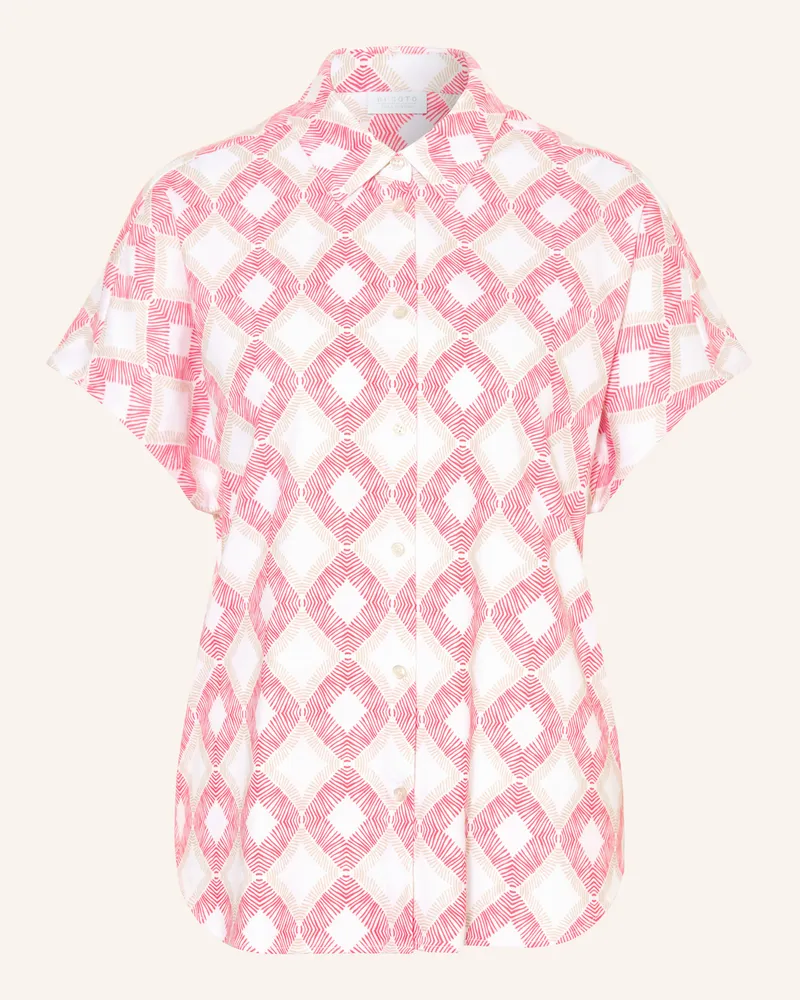 DESOTO Hemdbluse Florine rot Creme