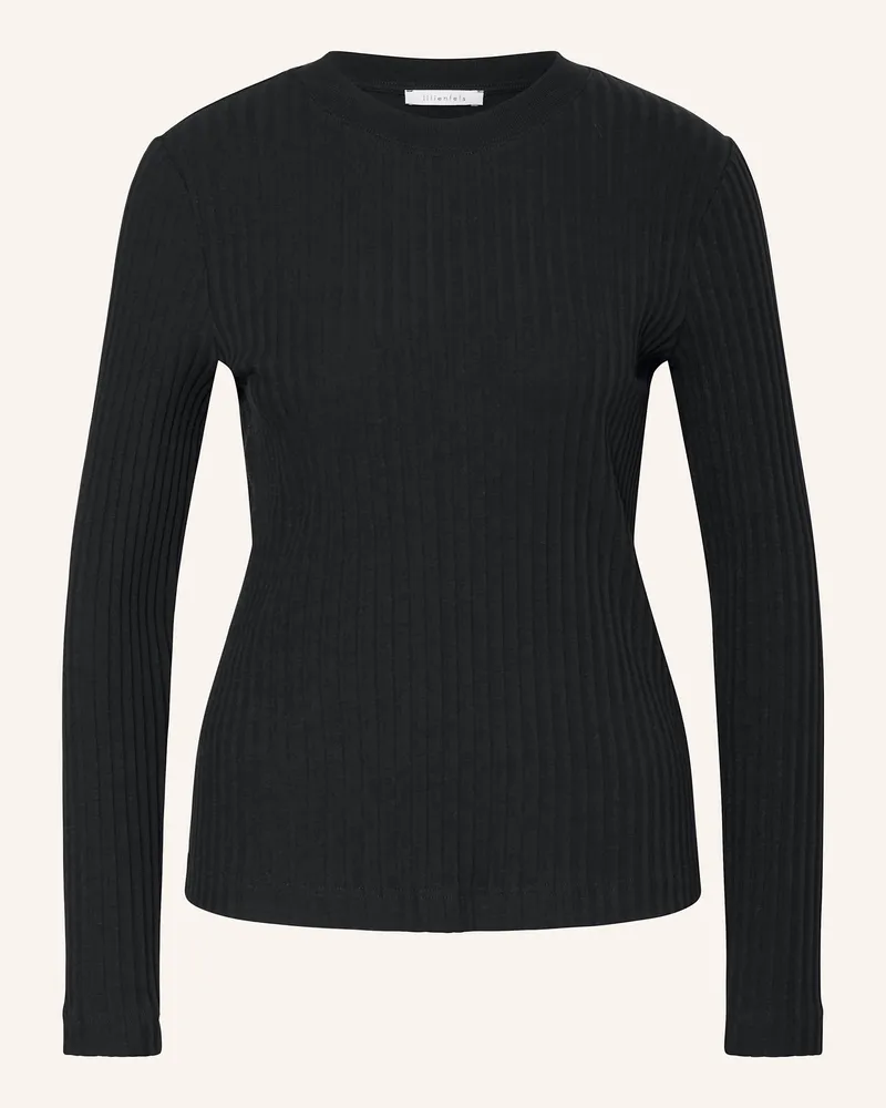 lilienfels Longsleeve schwarz Schwarz