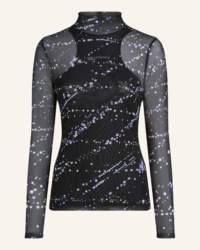 Karl Lagerfeld Top schwarz Schwarz
