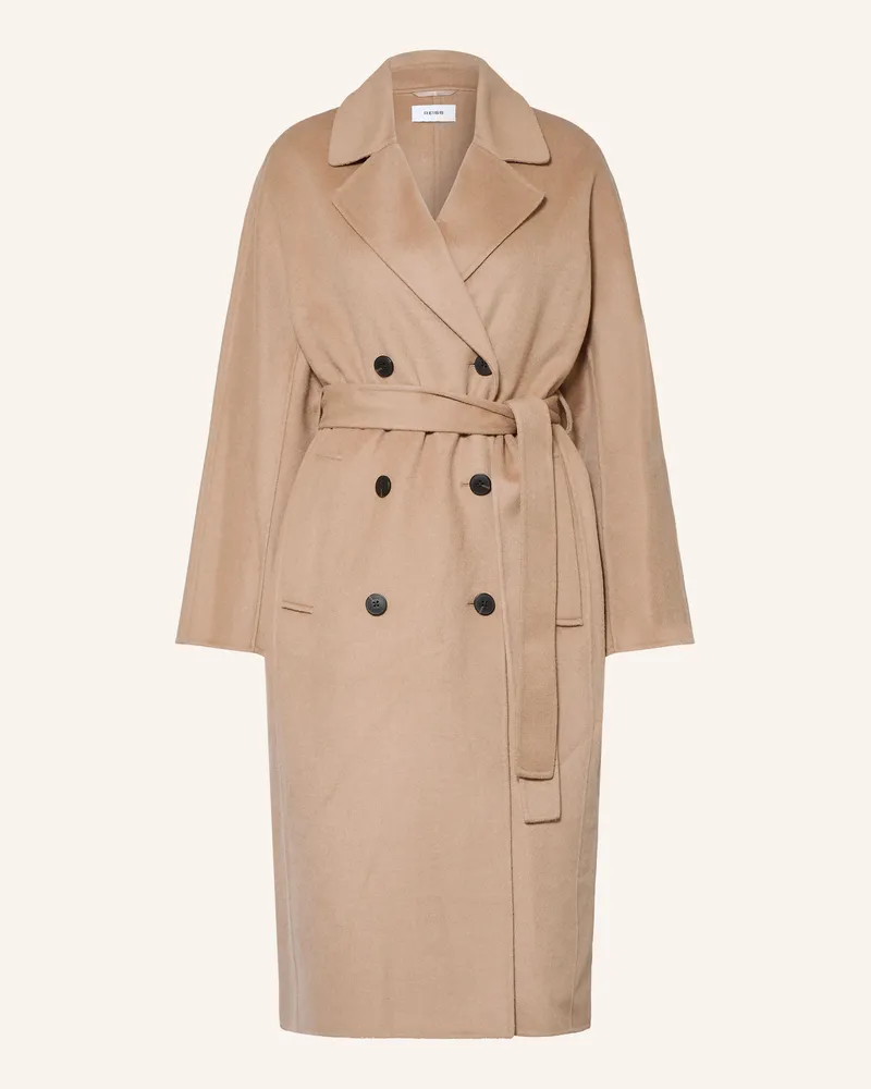 Reiss Mantel Marina braun Camel
