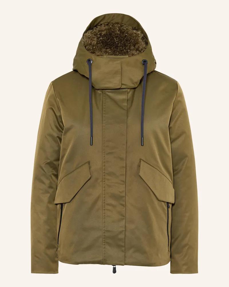 Save The Duck Parka KARA mit Teddyfell Oliv
