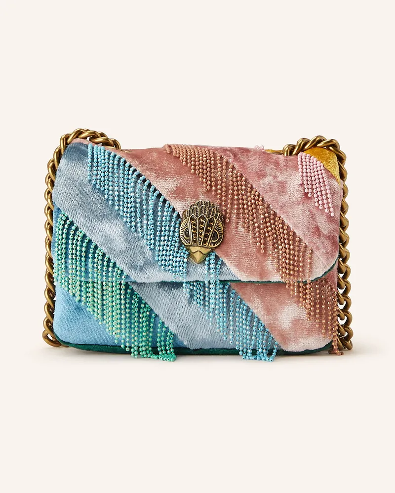 Kurt Geiger Micro Bag KENSINGTON NANO mit Schmucksteinen Grün