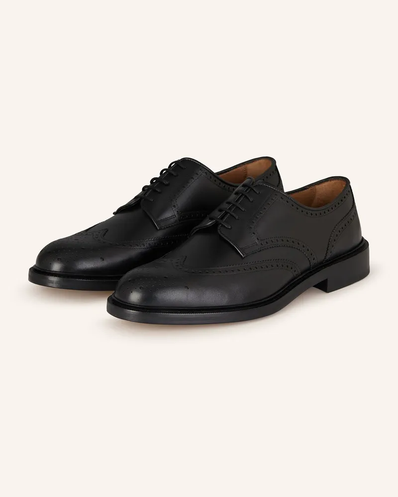 HUGO BOSS Schnürer Mosby schwarz Schwarz