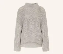 Oversized-Pullover mit Cashmere