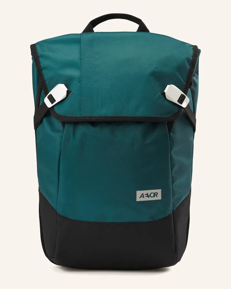 AEVOR Rucksack Daypack Proof 18 L Mit Laptop-Fach gruen Schwarz