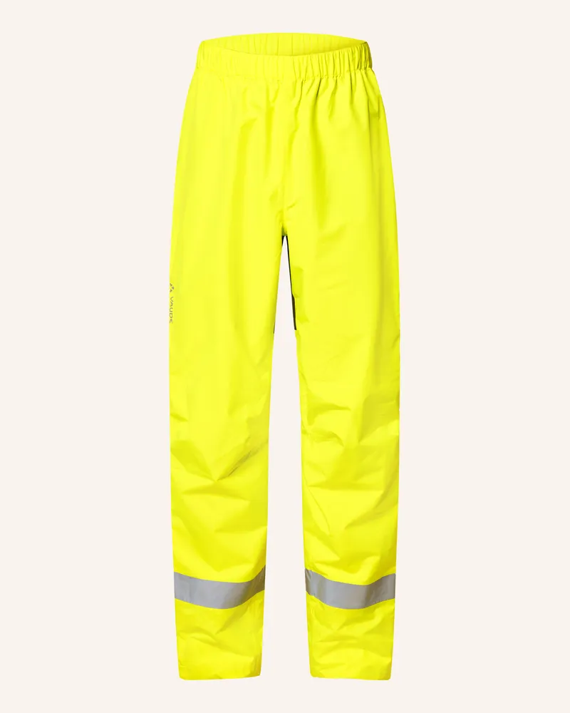 Vaude Softshell-Radhose LUMINUM ohne gepolsterten Einsatz Gelb