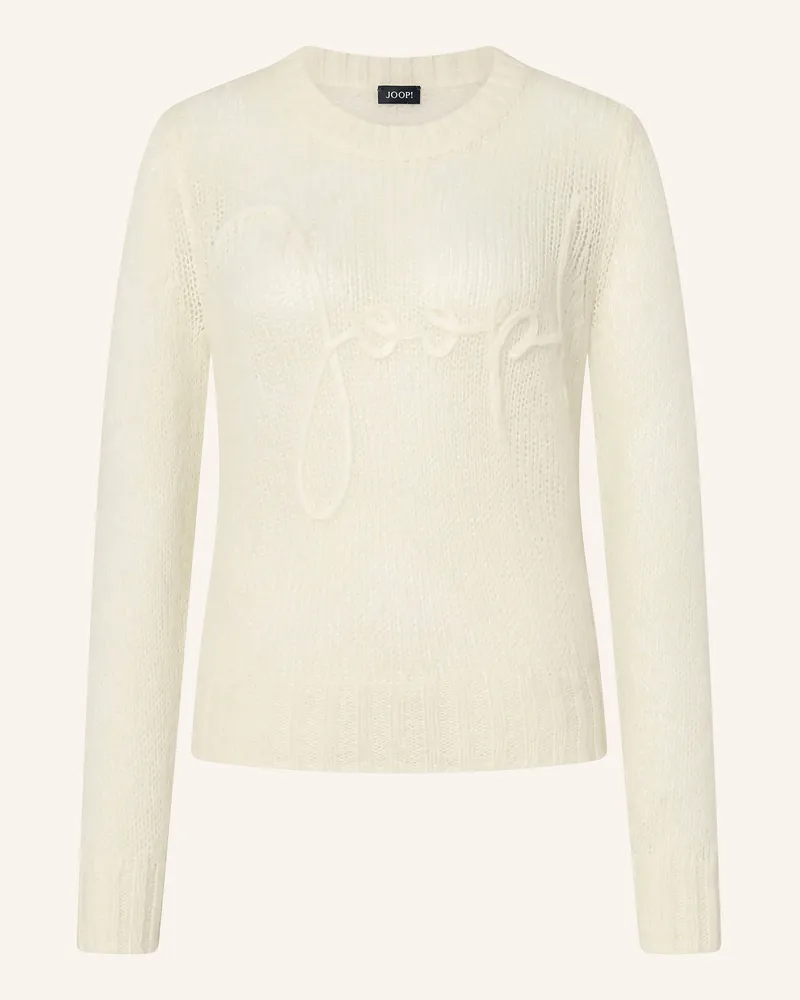 JOOP! Pullover Korin Mit Alpaka weiss Weiss