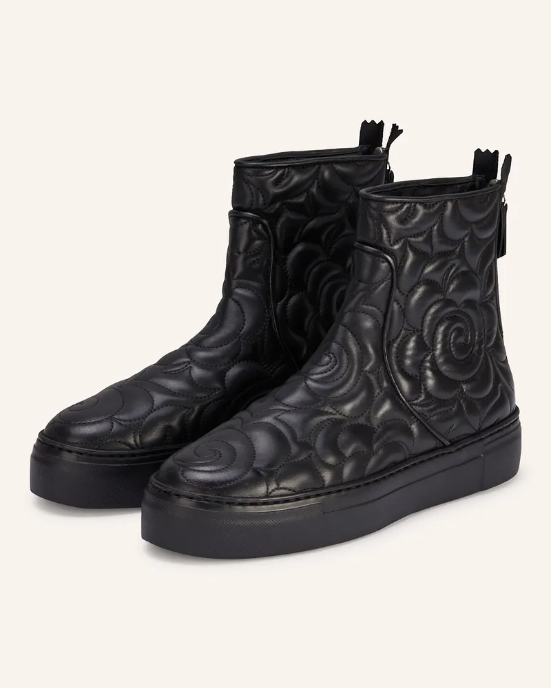 Attilio Giusti Leombruni Plateau-Boots MEGHAN BOOTIE Schwarz