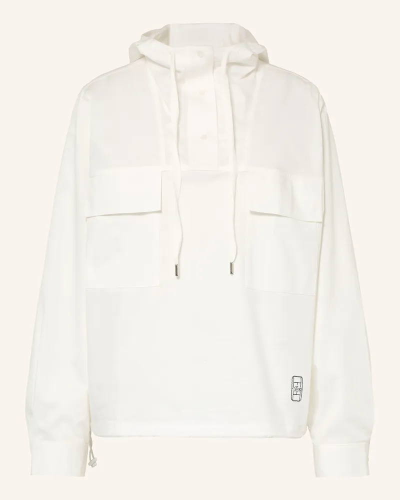 Lacoste Schlupfjacke weiss Weiss