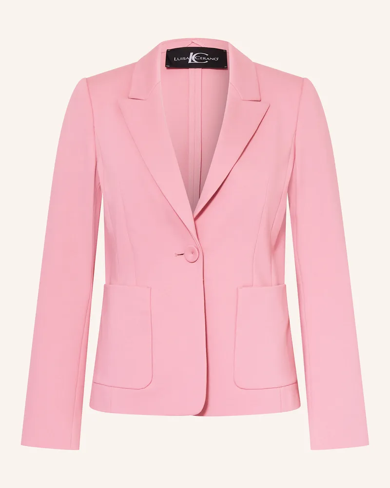 Luisa Cerano Jerseyblazer Rosa