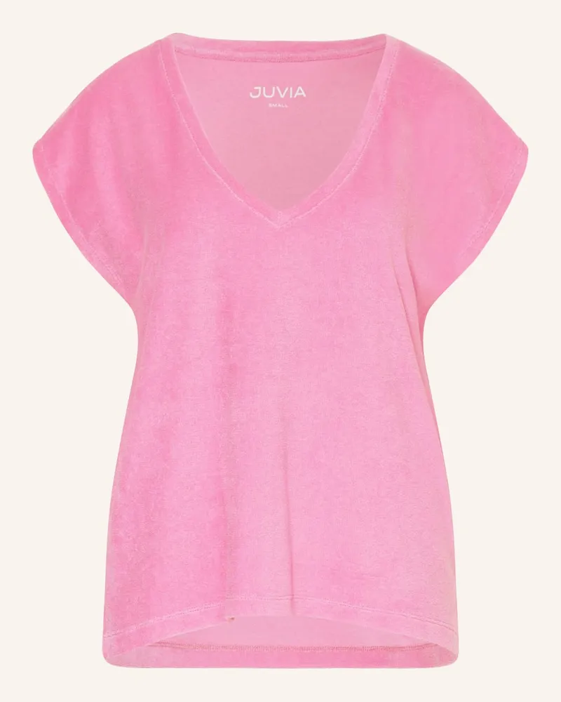 Juvia Frotteeshirt JORDANA Pink