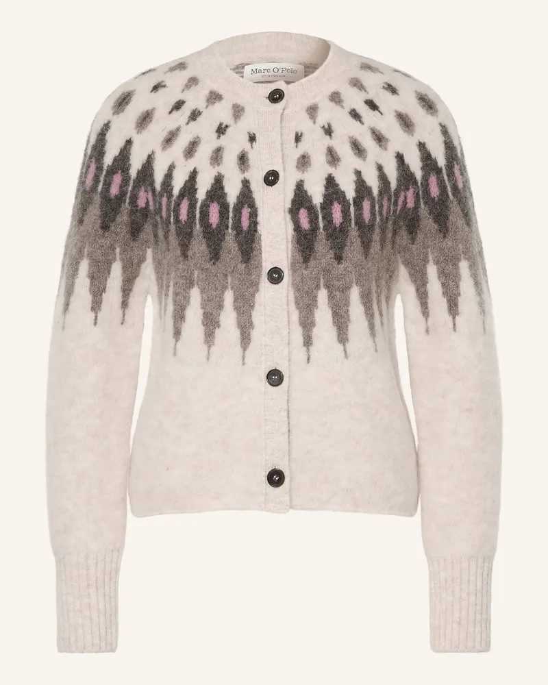 Marc O'Polo Strickjacke beige Ecru