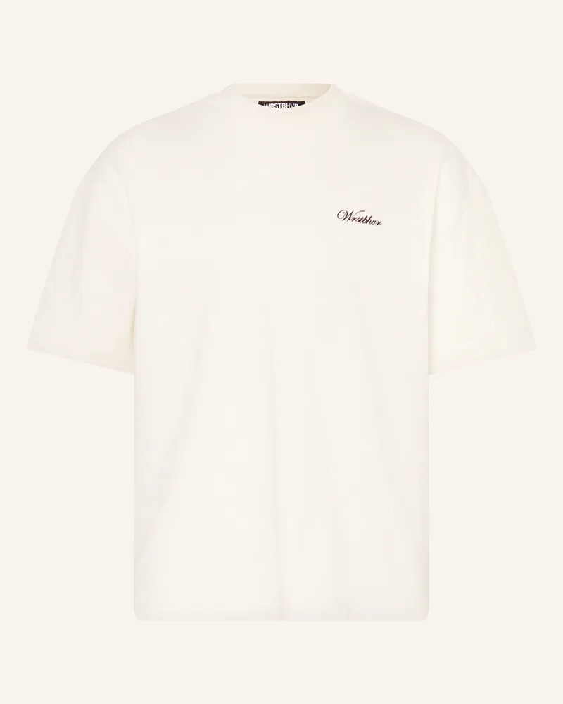 WRSTBHVR T-Shirt CLAYTON Ecru
