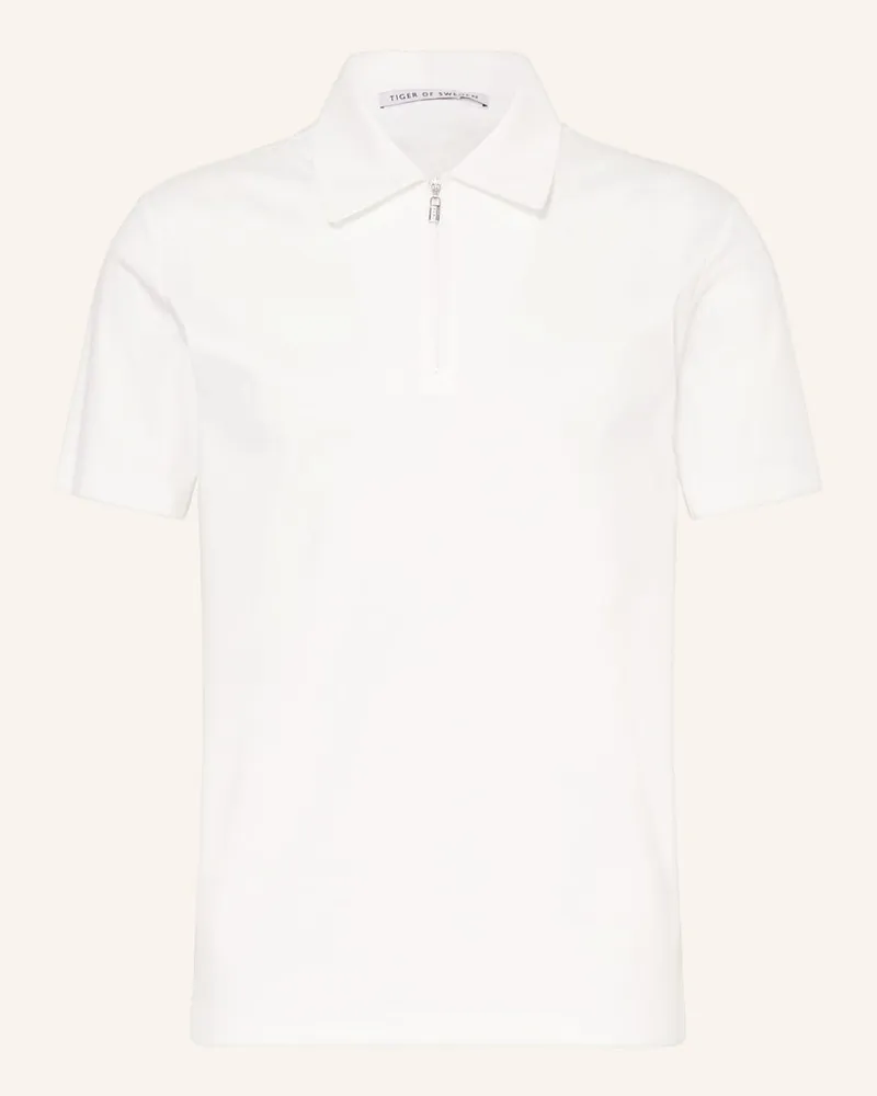 Tiger of Sweden Jersey-Poloshirt LARON Slim Fit Weiss