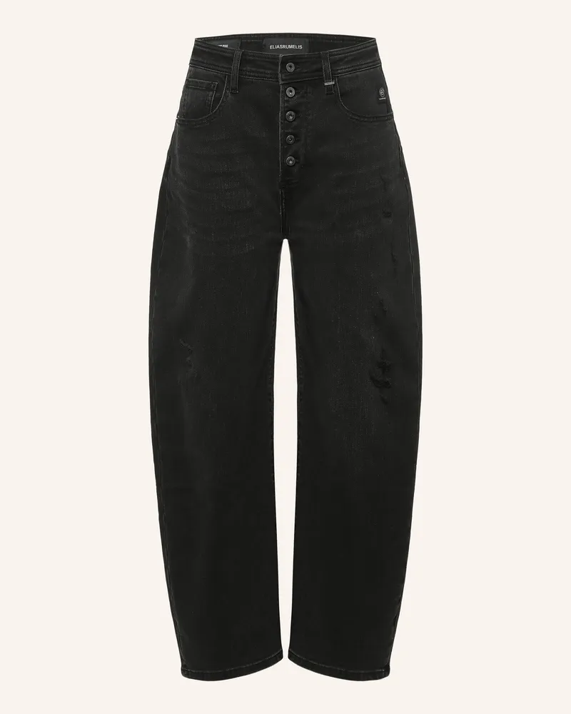Elias Rumelis Barrel Jeans Doro schwarz 1177