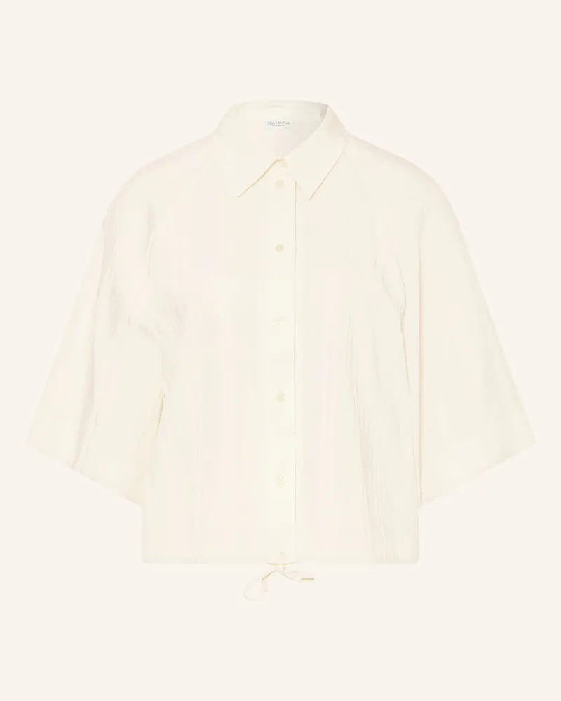 Marc O'Polo Hemdbluse weiss Creme