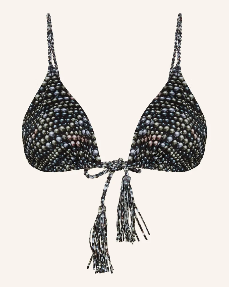 Vilebrequin Triangel-Bikini-Top PEARL LUXE Schwarz