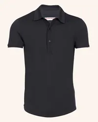 Orlebar Brown Poloshirt SEBASTIAN COTTON SILK Blau