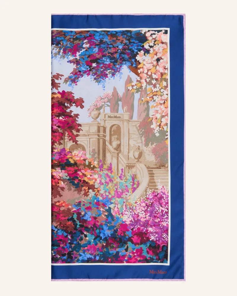 Max Mara Tuch PAPPA aus Seide Fuchsia