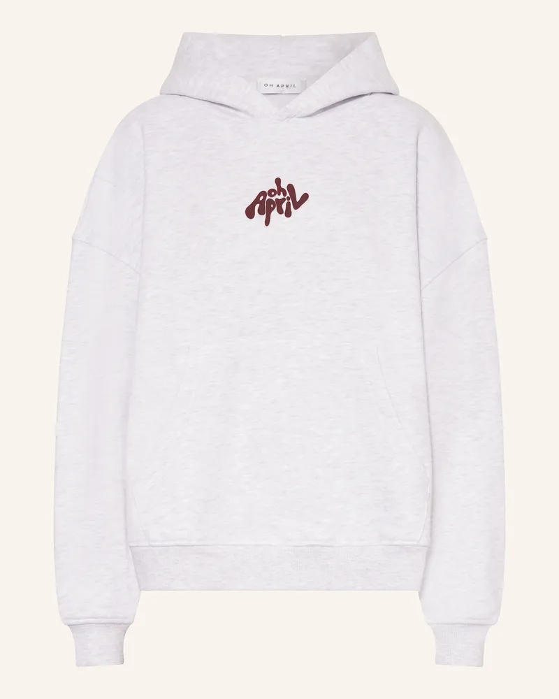 OH APRIL Hoodie BOYFRIEND Hellgrau