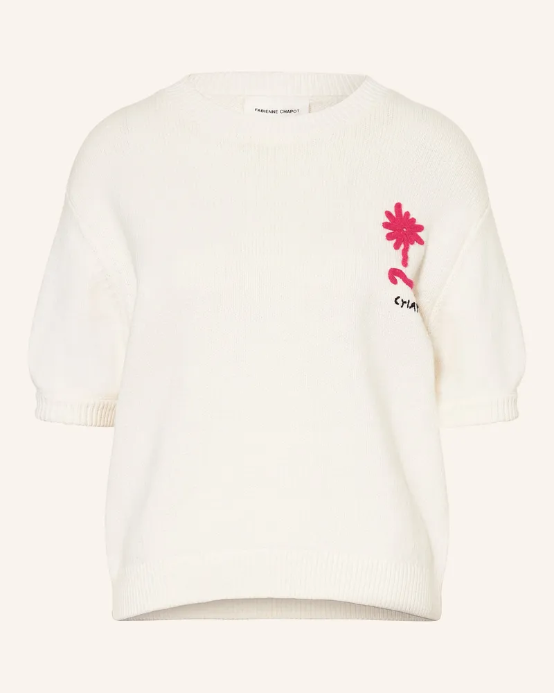 Fabienne Chapot Strickshirt Jiska weiss Creme