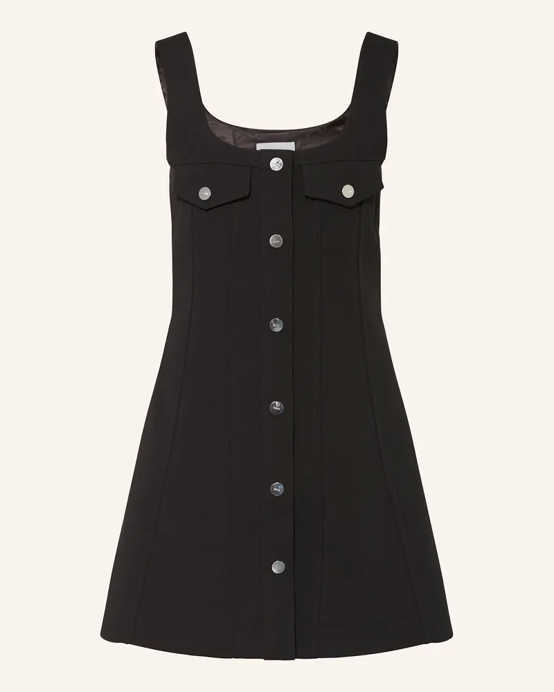 Ganni Kleid schwarz Schwarz