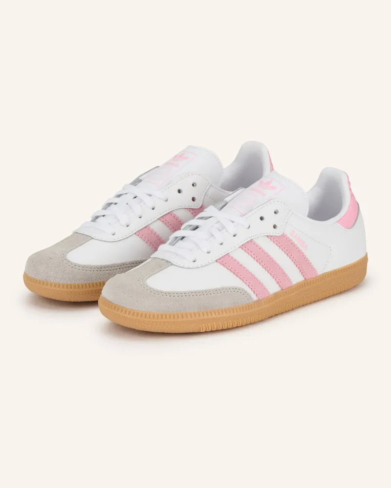 adidas Sneaker Samba Og weiss Weiss