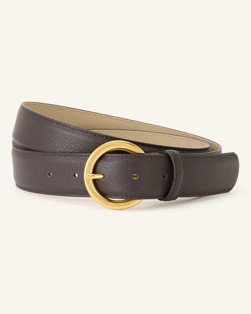 Gianni Chiarini Ledergürtel braun Dunkelbraun