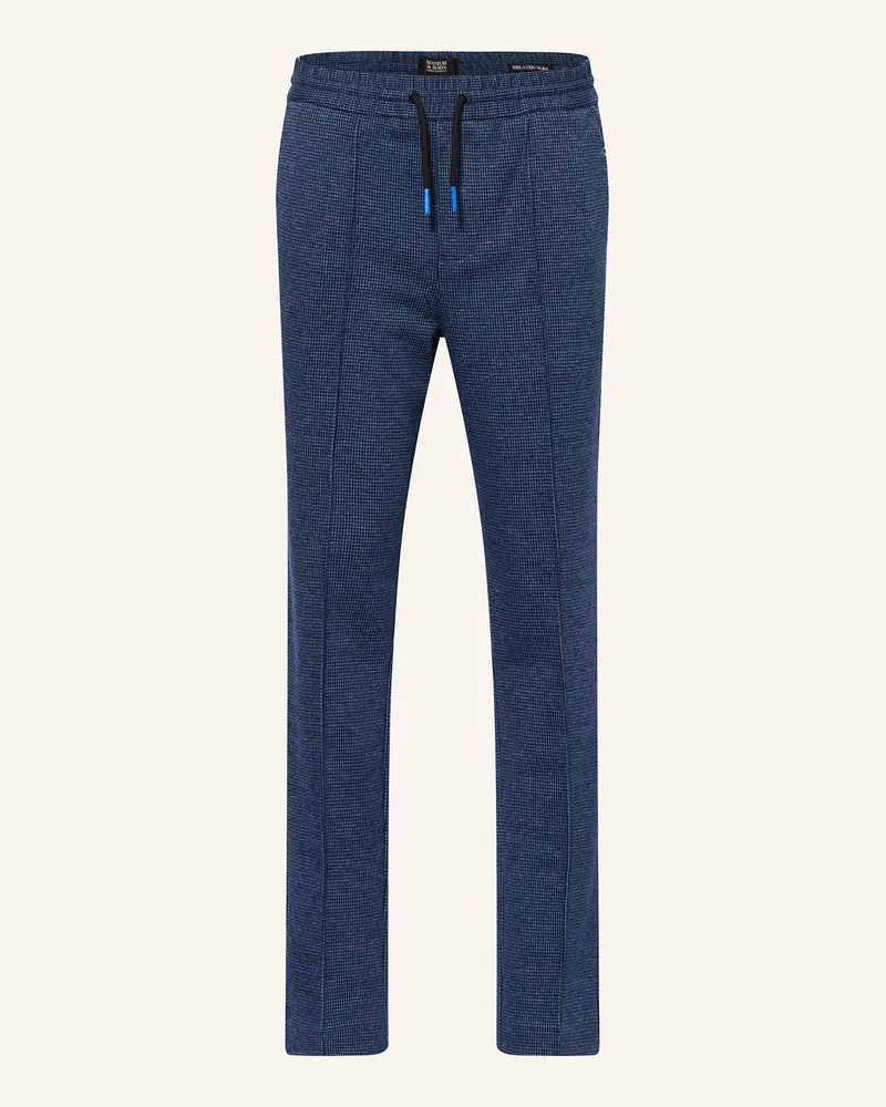 Scotch&Soda Hose im Jogging-Stil Relaxed Slim Fit Dunkelblau