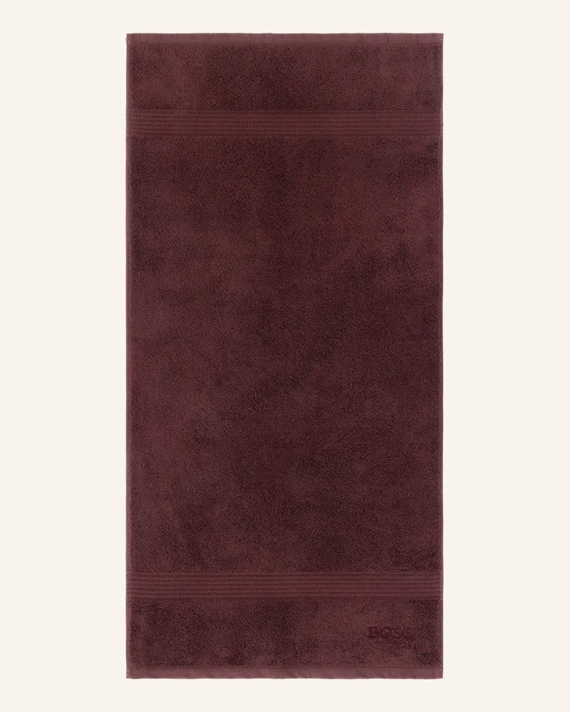 HUGO BOSS Handtuch Loft braun Dunkelbraun