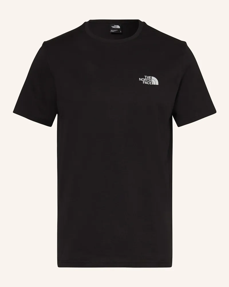 The North Face T-Shirt Schwarz