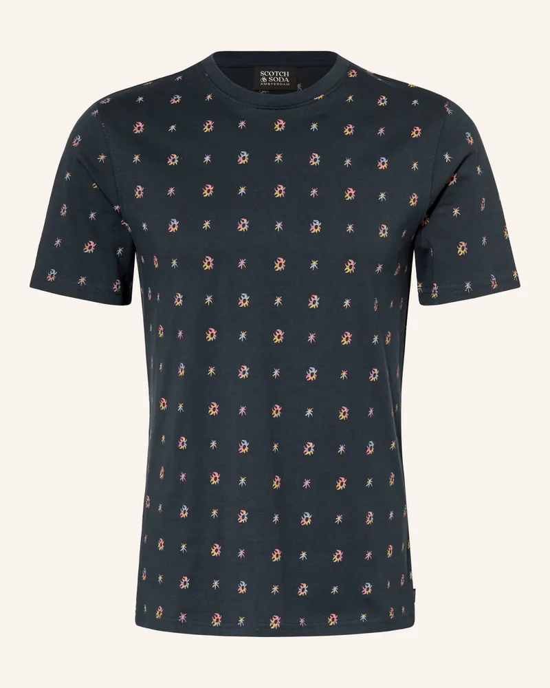 Scotch&Soda T-Shirt blau Dunkelblau