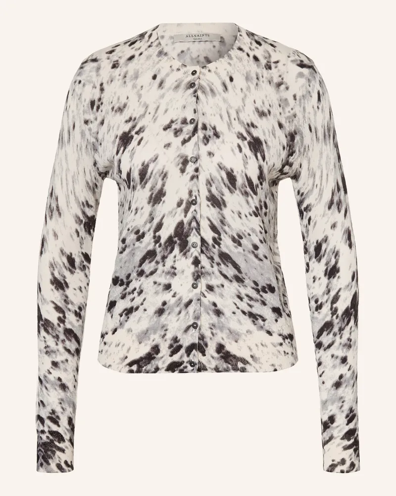 AllSaints Strickjacke Anouk weiss Schwarz