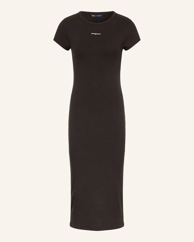 Tommy Hilfiger Jerseykleid schwarz Schwarz