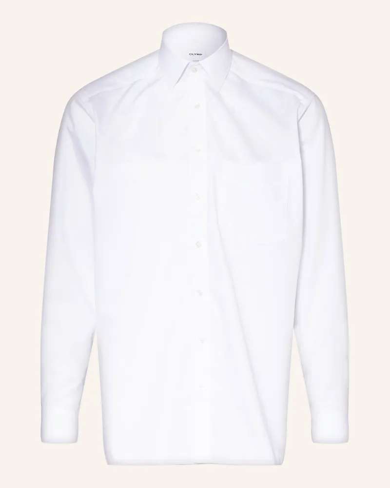 Olymp Hemd Luxor Comfort Fit weiss Weiss