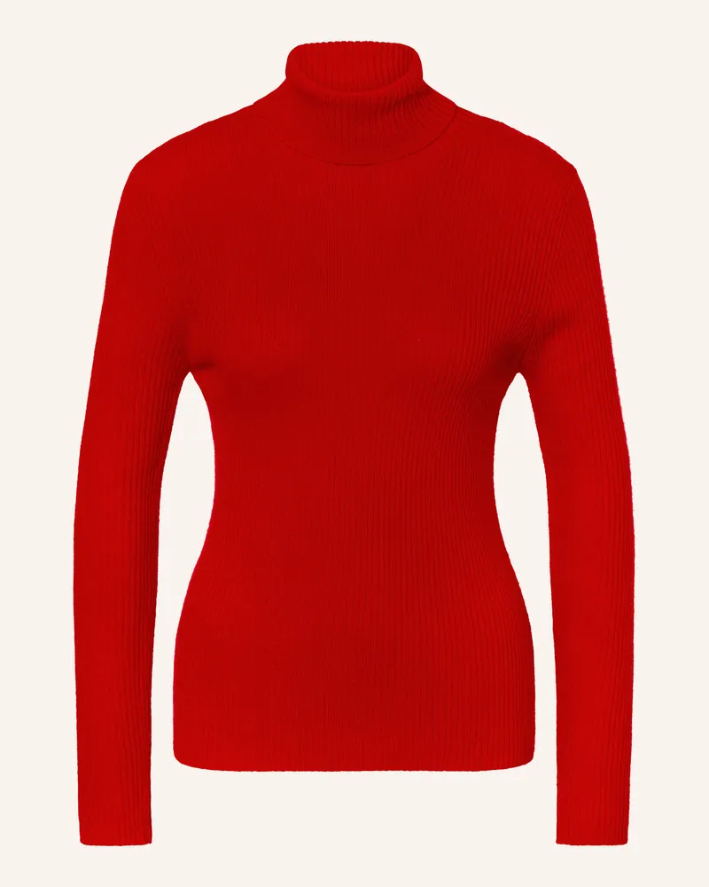 Darling Harbour Rollkragenpullover Rot
