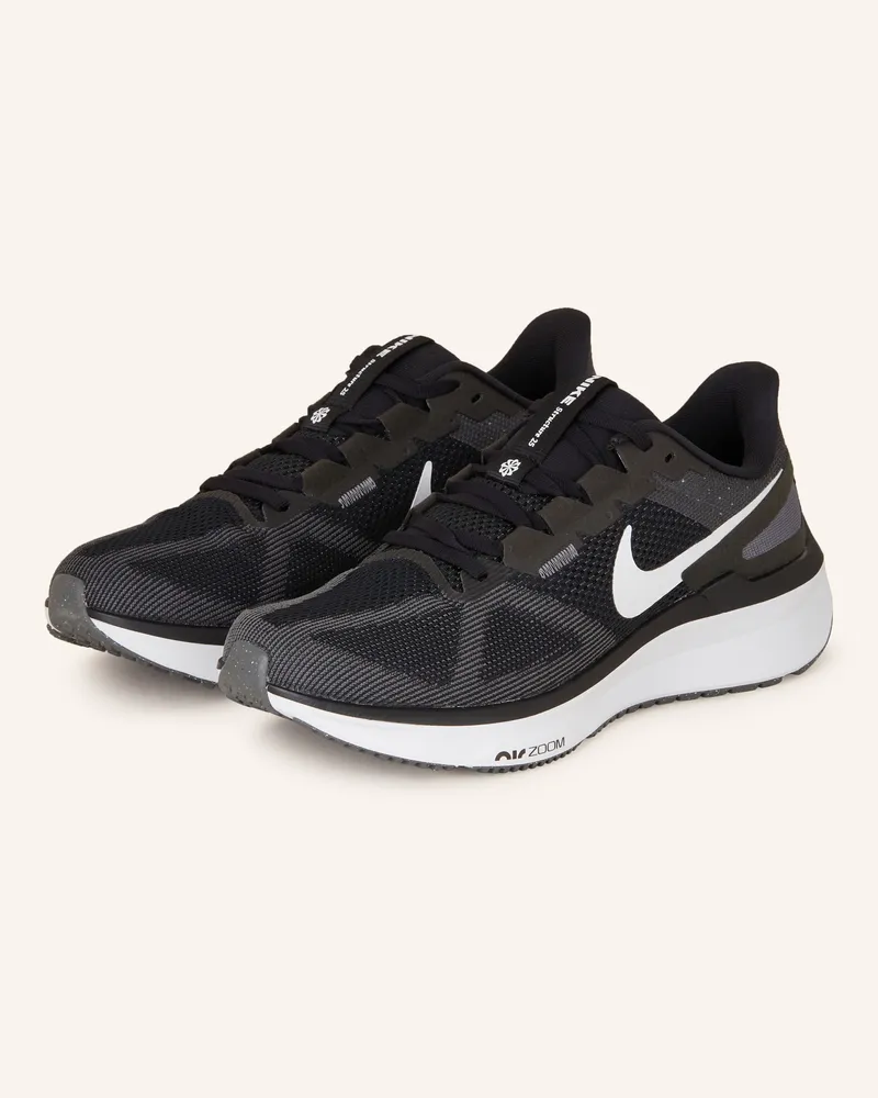 Nike Laufschuhe Air Zoom Structure 25 schwarz Schwarz