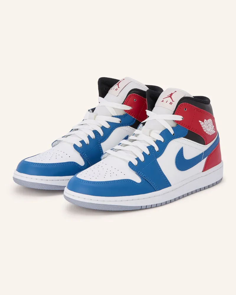 Jordan Hightop-Sneaker Air Jordan 1 Mid weiss Weiss