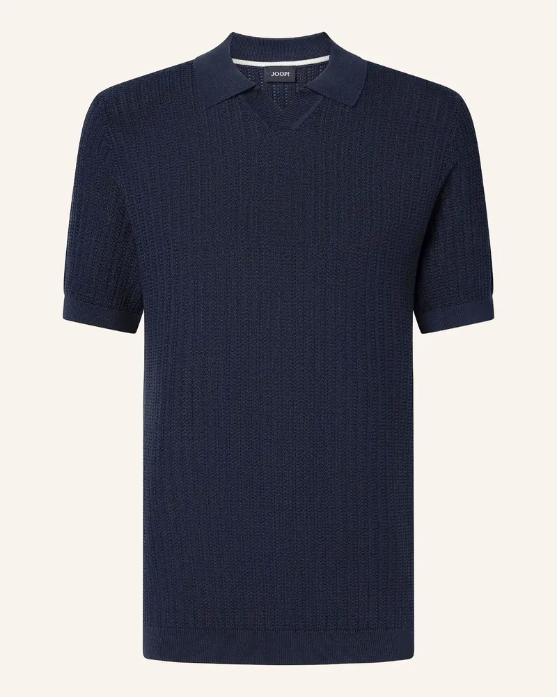 JOOP! Strick-Poloshirt Baoron blau Dunkelblau