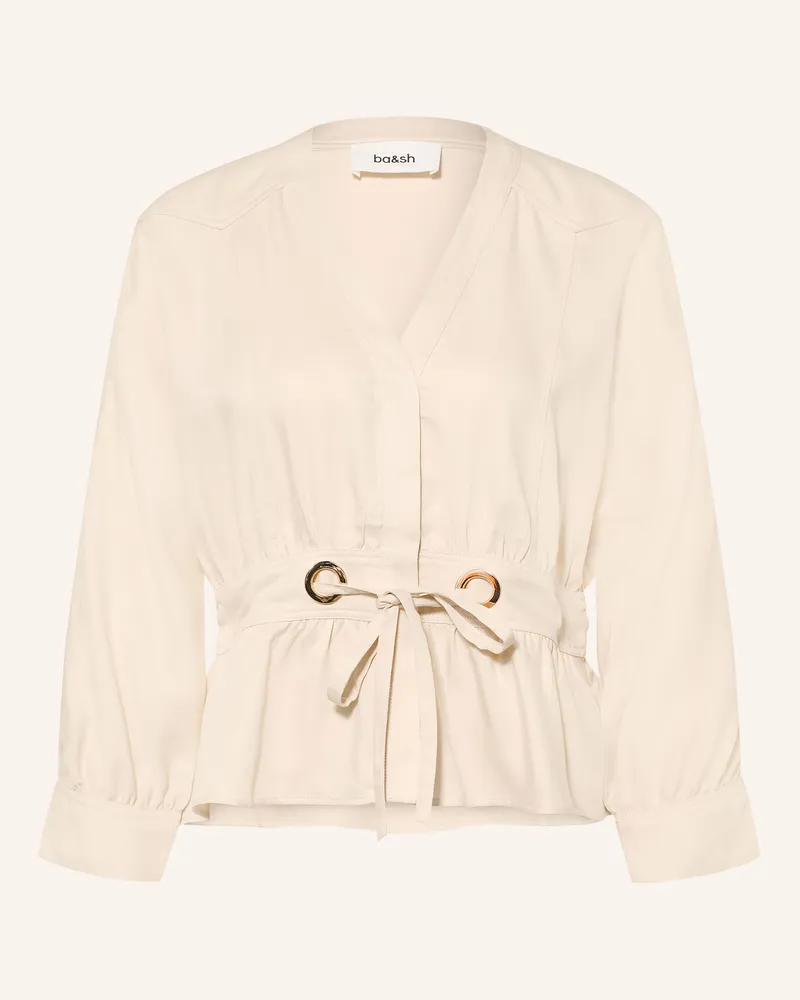 ba&sh Busenshirt Precila beige Ecru