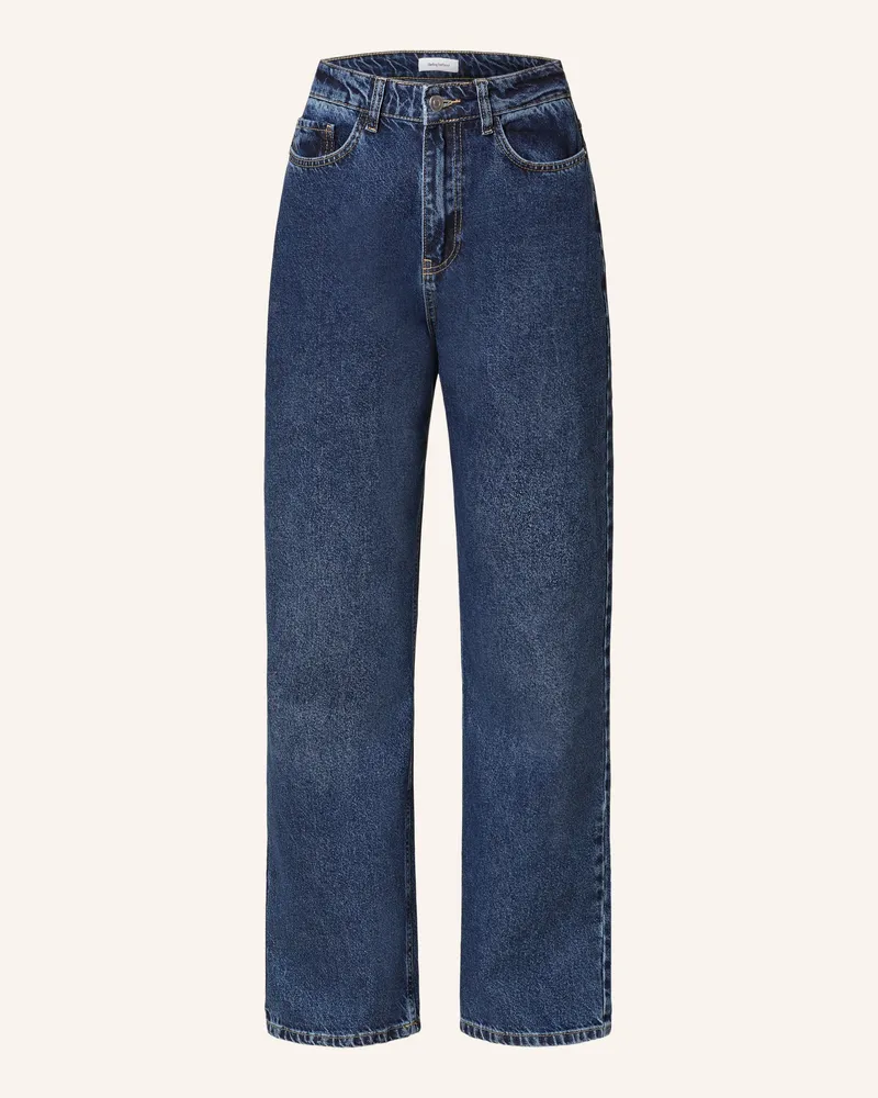 Darling Harbour Straight Jeans blau Dunkelblau