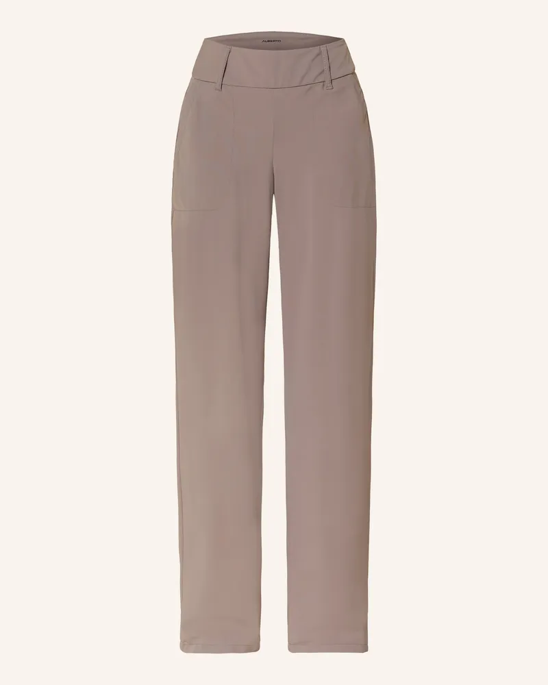 Alberto Golfhose Lucy-Wl-Y - Power Jersey grau Taupe